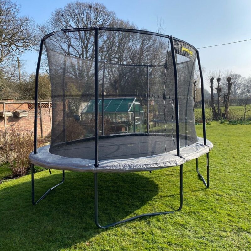 11.5ft x 8ft Jumpking Oval Professional Trampoline with Accessories - Image 3