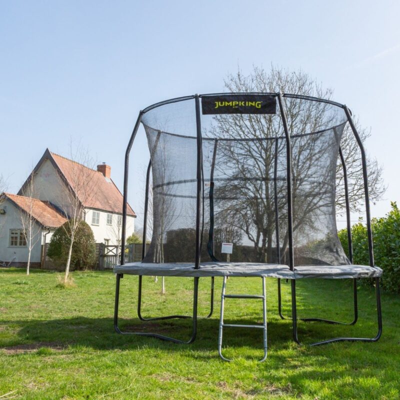10ft x 7ft Jumpking Oval Professional Trampoline with Accessories - Image 2