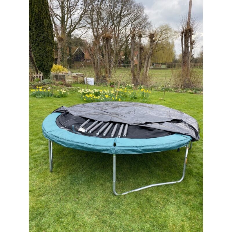 7ft x 10ft Jumpking Oval Trampoline Bed & Pad Cover - Image 2