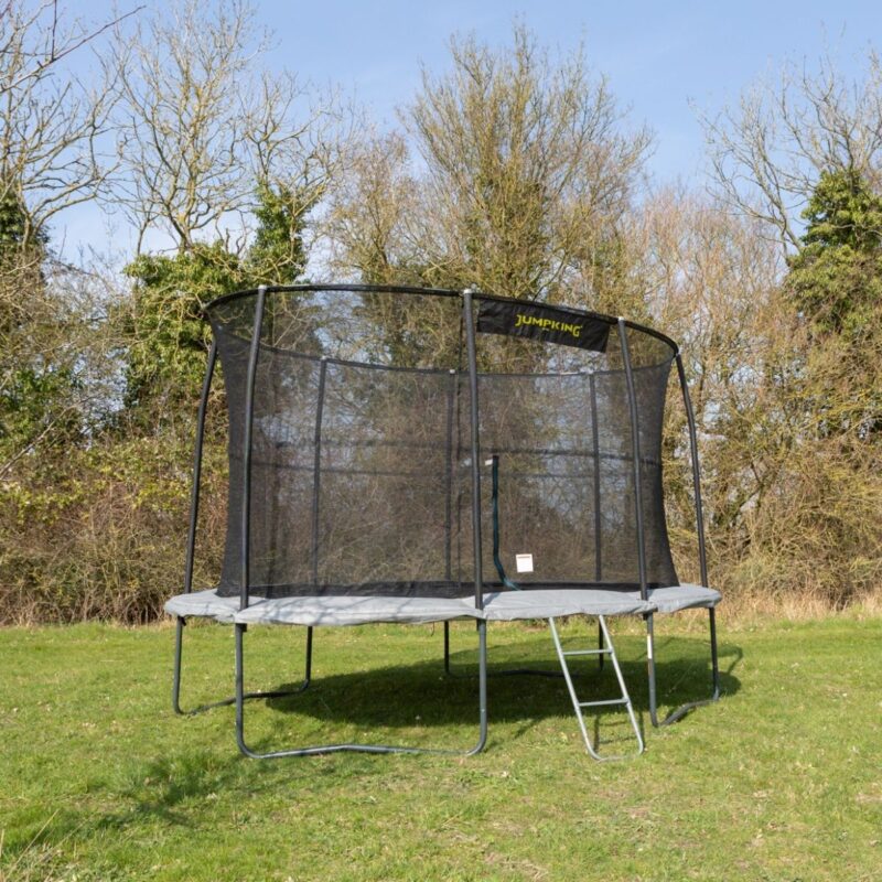 11.5ft x 8ft Jumpking Oval Professional Trampoline with Accessories - Image 6