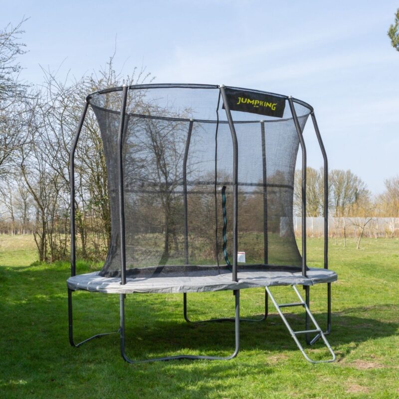 10ft x 7ft Jumpking Oval Professional Trampoline with Accessories - Image 5