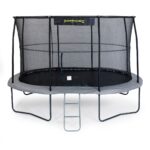 11.5ft x 8ft Jumpking Oval Professional Trampoline with Accessories