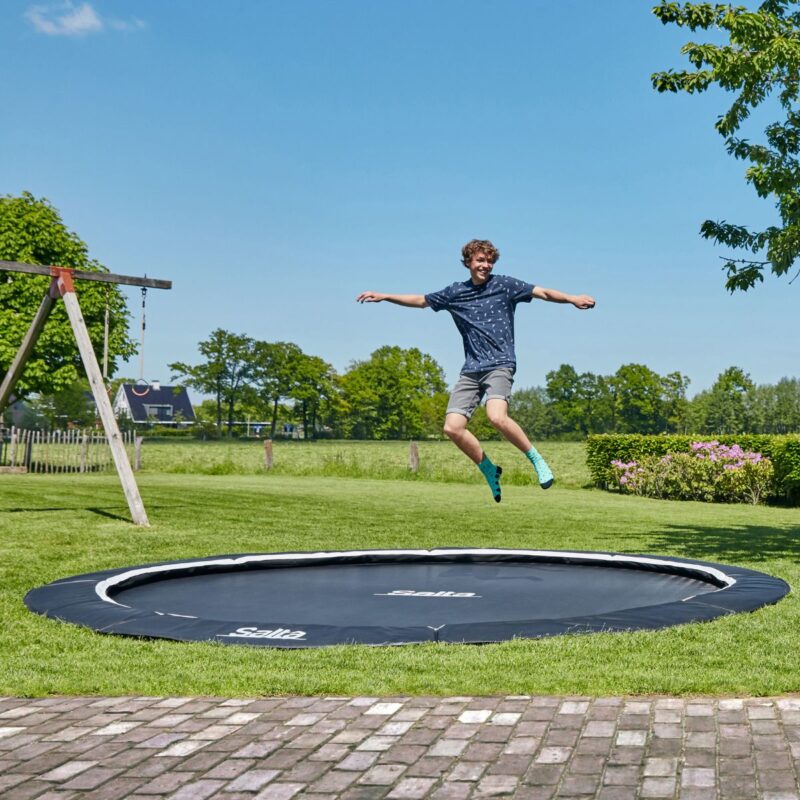8ft Salta Royal Baseground Round Trampoline (Without Enclosure)