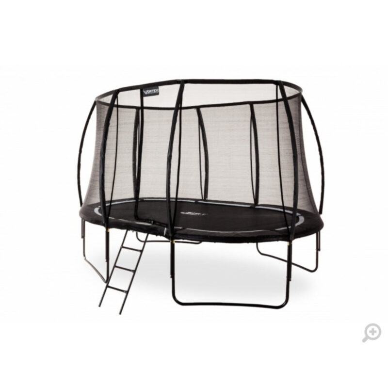 10ft x 7ft Telstar Vortex Black Edition Oval Trampoline