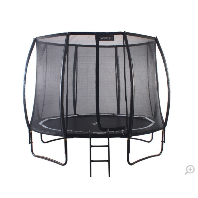 8ft Telstar Vortex Black Edition Round Trampoline