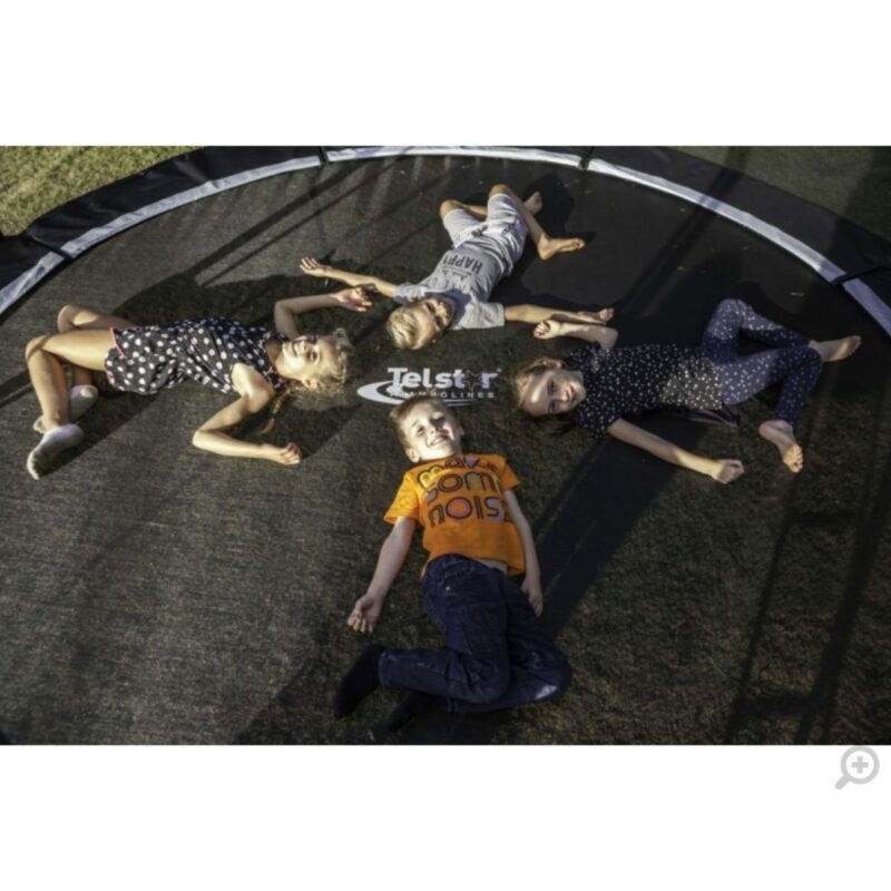 12ft Telstar Vortex Black Edition Round Trampoline - Image 5